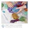 SOAP FELTING KIT: Make Your Own Felted Soap. Diy Kit Includes Multiple Colors of Wool & Written Instructions. Easy Craft for Kids, Beginners